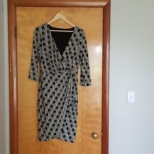 Ladies wrap dress
